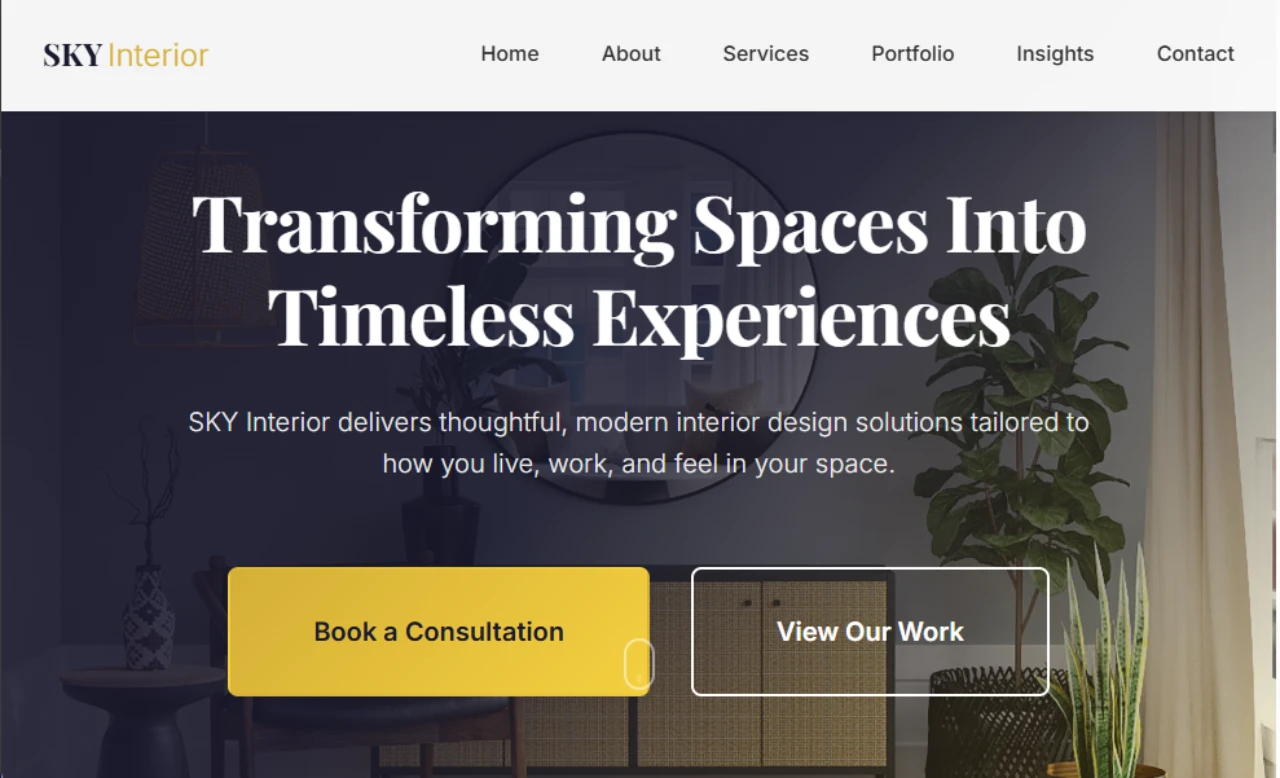 SKY Interior Project Showcase